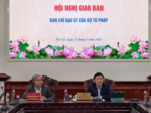 Bộ Tư pháp gỡ vướng chuyển đổi số, lấy sự hài lòng của người dân, doanh nghiệp lên hàng đầu